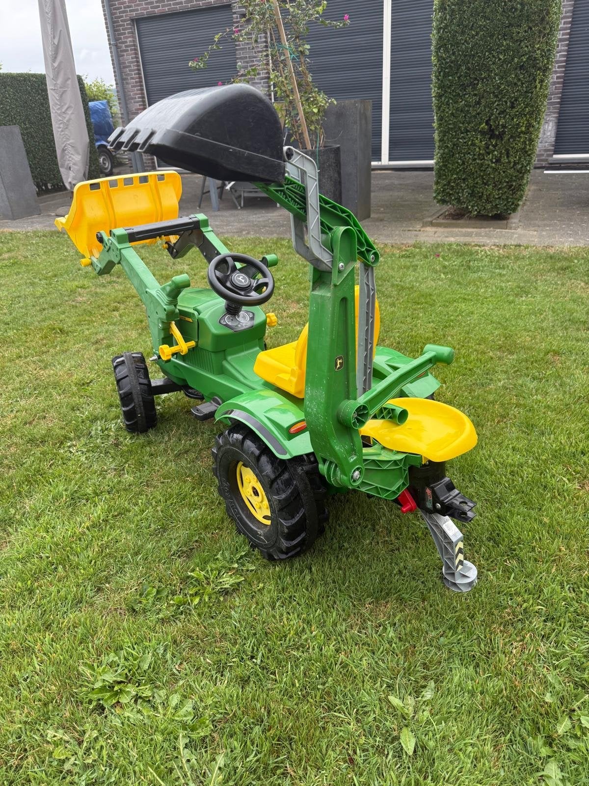 John Deere graagmachine functie/graafarm voor op tractor, Ophalen of Verzenden, Gebruikt