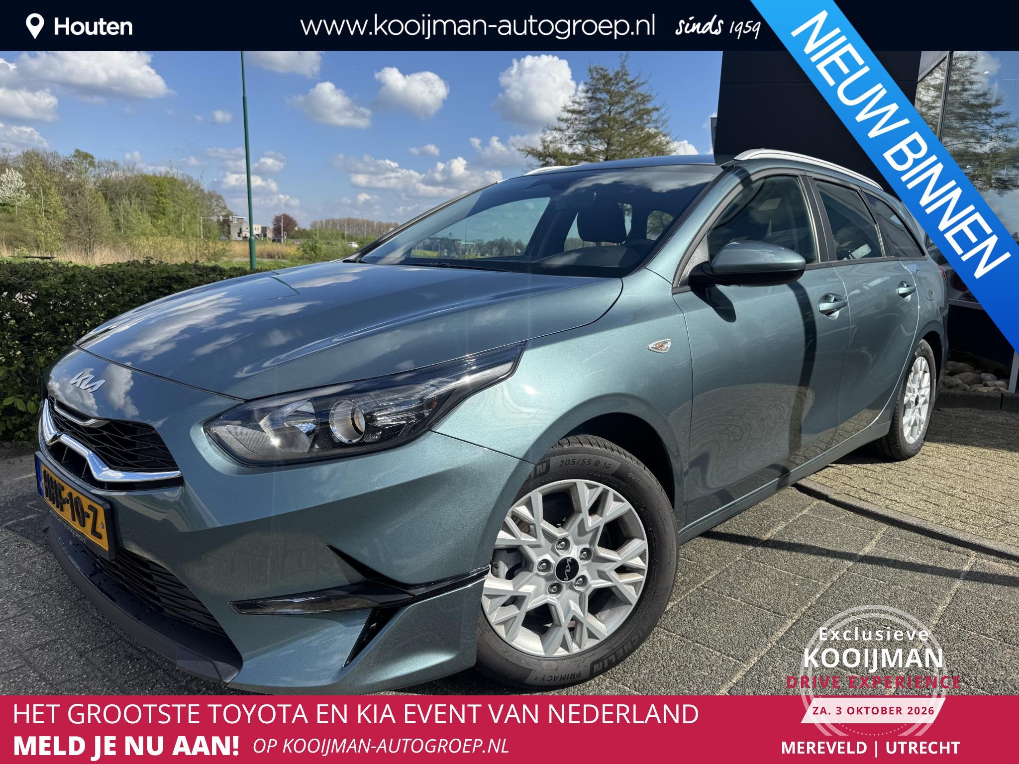 Kia Ceed Sportswagon 1.0 T-GDi ComfortLine Eerste Eigenaar,, Voorwielaandrijving, Gebruikt, Euro 6, Origineel Nederlands