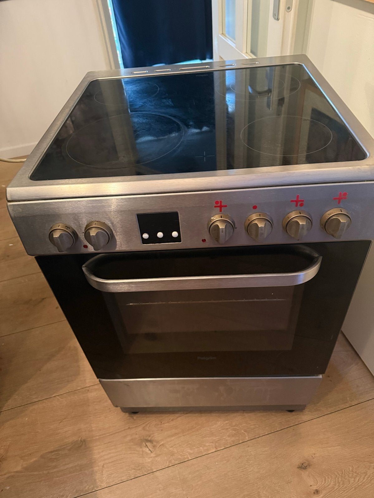 fornuis 60 breed 90 hoog Oven defect, Ophalen, Gebruikt, 60 cm of meer, 4 kookzones
