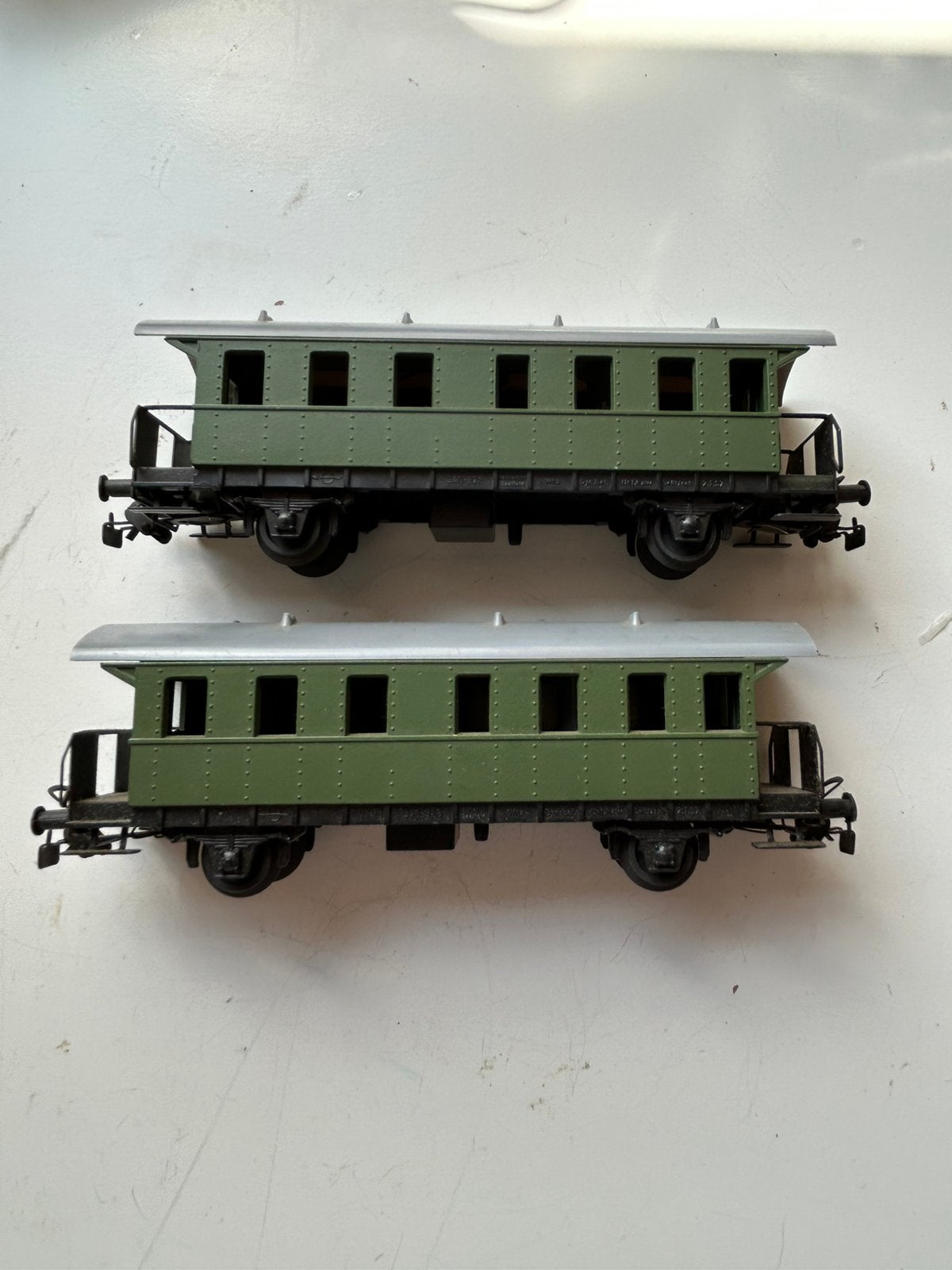Piko H0 340-328 passagiersrijtuig 2X, Gebruikt, Gelijkstroom, Verzenden, Wagon