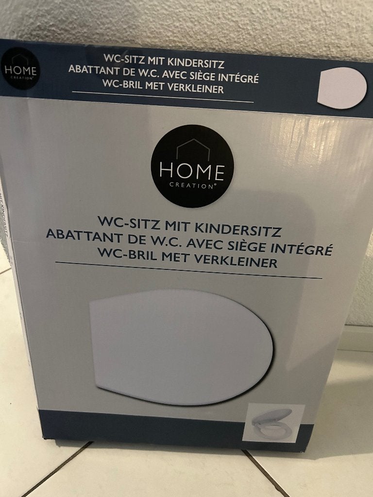 Wc bril met kinderzitje, Ophalen, Nieuw, Toilet
