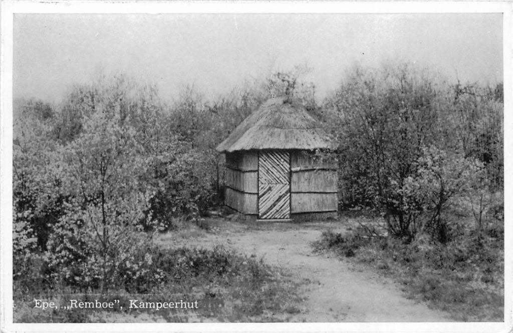 388-106-045 Epe Remboe Kampeerhut, Ophalen of Verzenden, Voor 1920, Gelderland