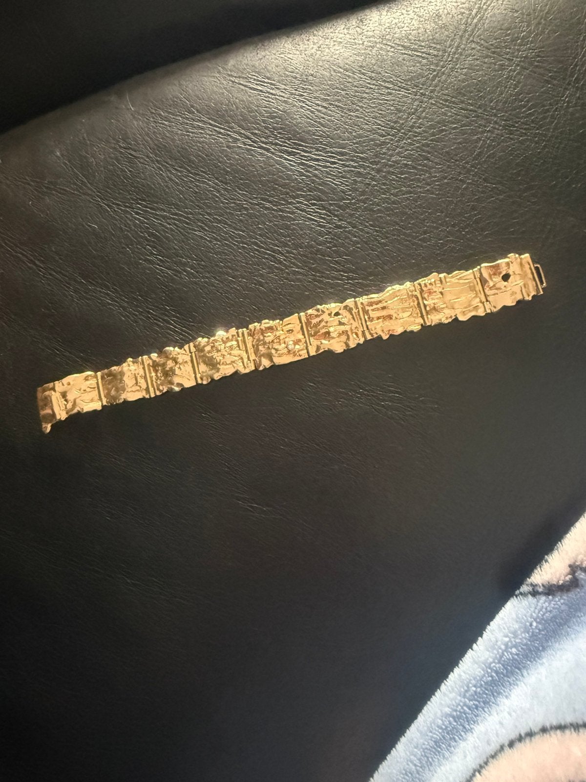 Gouden armband 14 krt massief, Ophalen, Zo goed als nieuw, Goud
