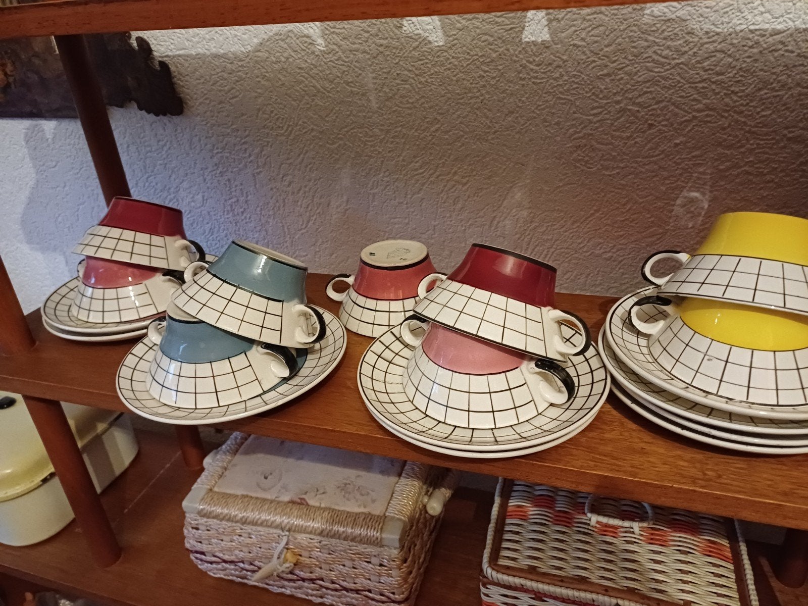 17 Soepkommen met 14 Schotels - Granit Hungary, Ophalen of Verzenden