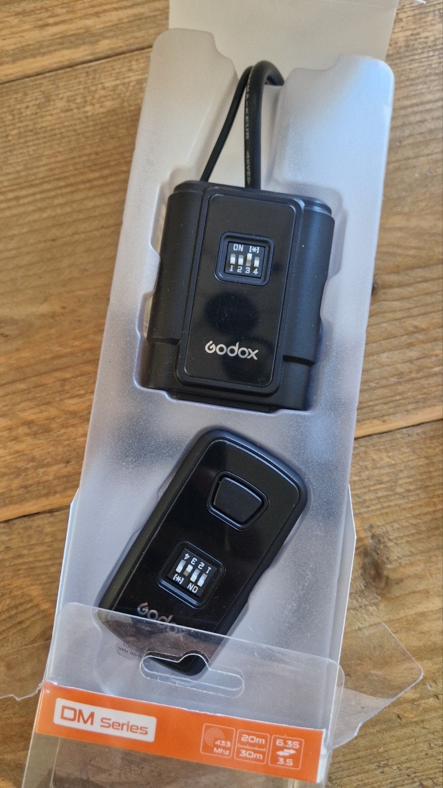 Godox Studio Flitser Trigger DM Serie 433 MHz, Audio, Tv en Foto, Nieuw, Ophalen of Verzenden, Trigger/ontvanger, Draadloos