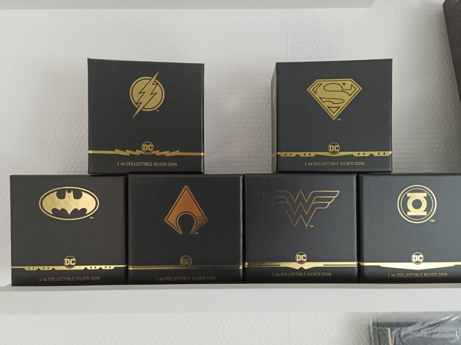 DC Comics, Postzegels en Munten, Ophalen of Verzenden, Zilver