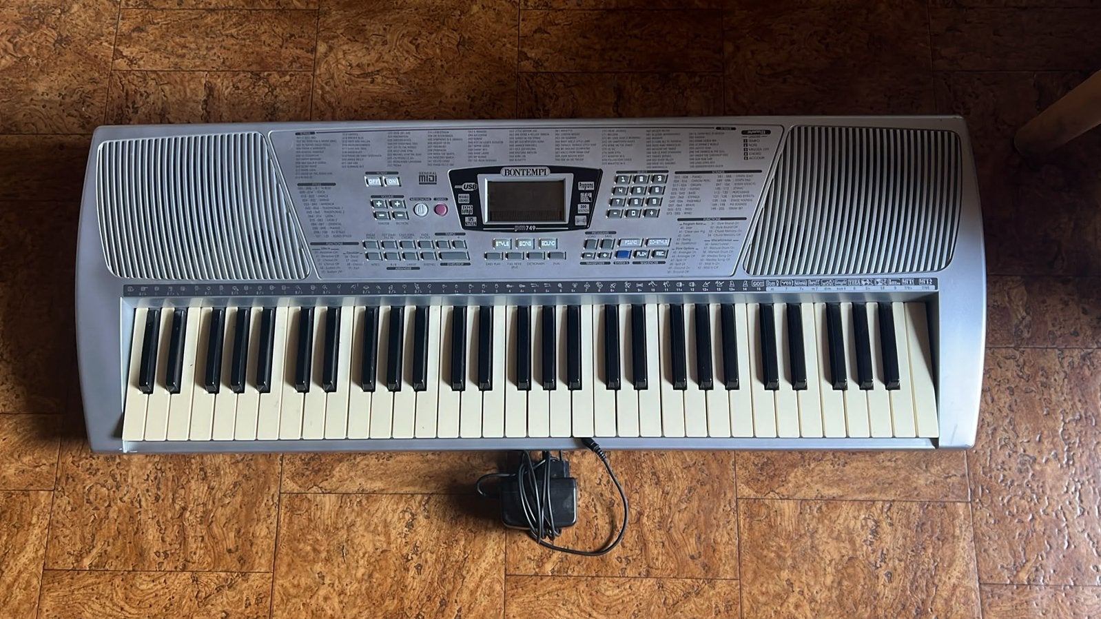 Bontempi 749 keyboard, Ophalen, Gebruikt, 61 toetsen, Overige merken