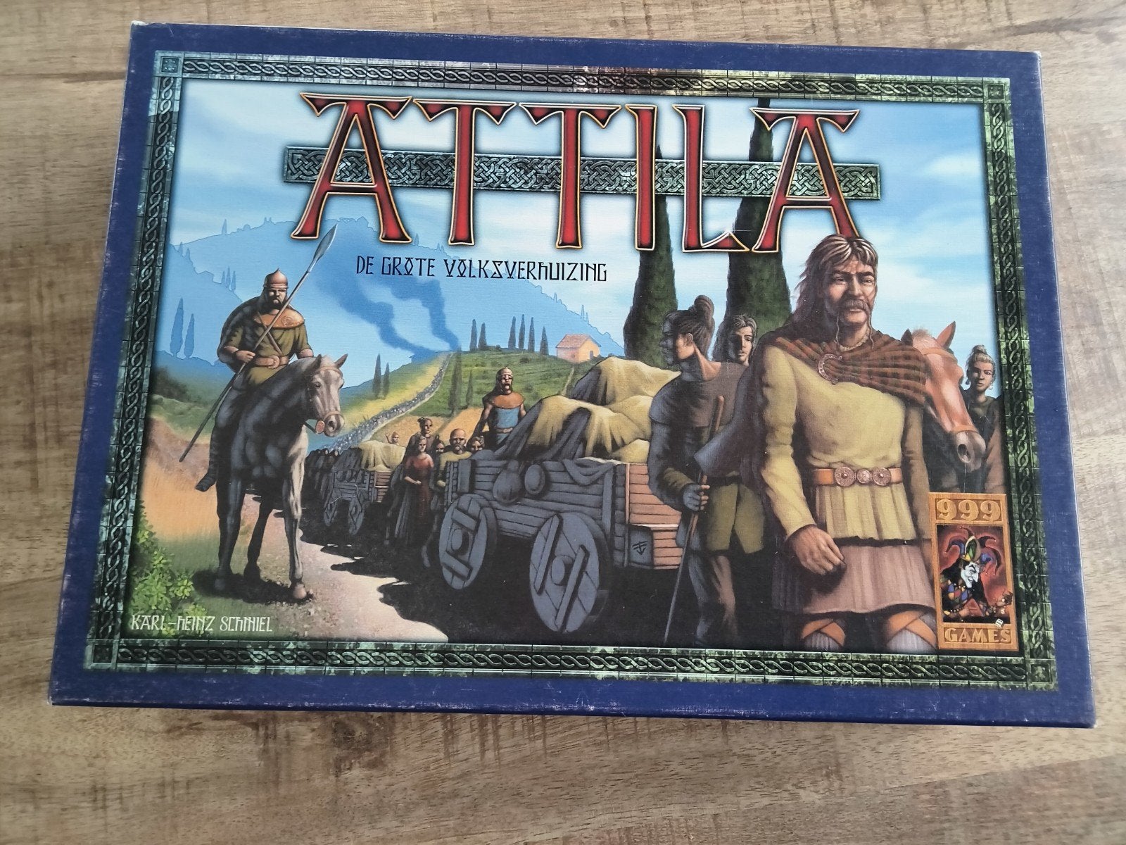 spel Attila, Een of twee spelers, Ophalen of Verzenden, Nieuw, 999 Games