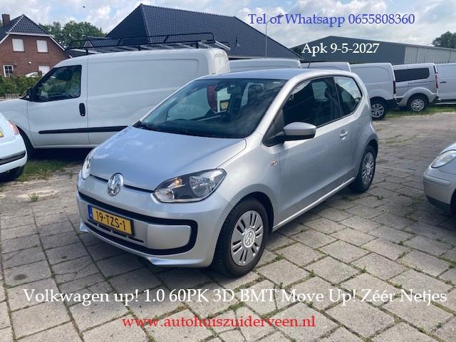 VOLKSWAGEN Up! 1.0 60PK 3D BMT Move Up! Zéér Netjes, Voorwielaandrijving, Euro 5, Stof, Gebruikt