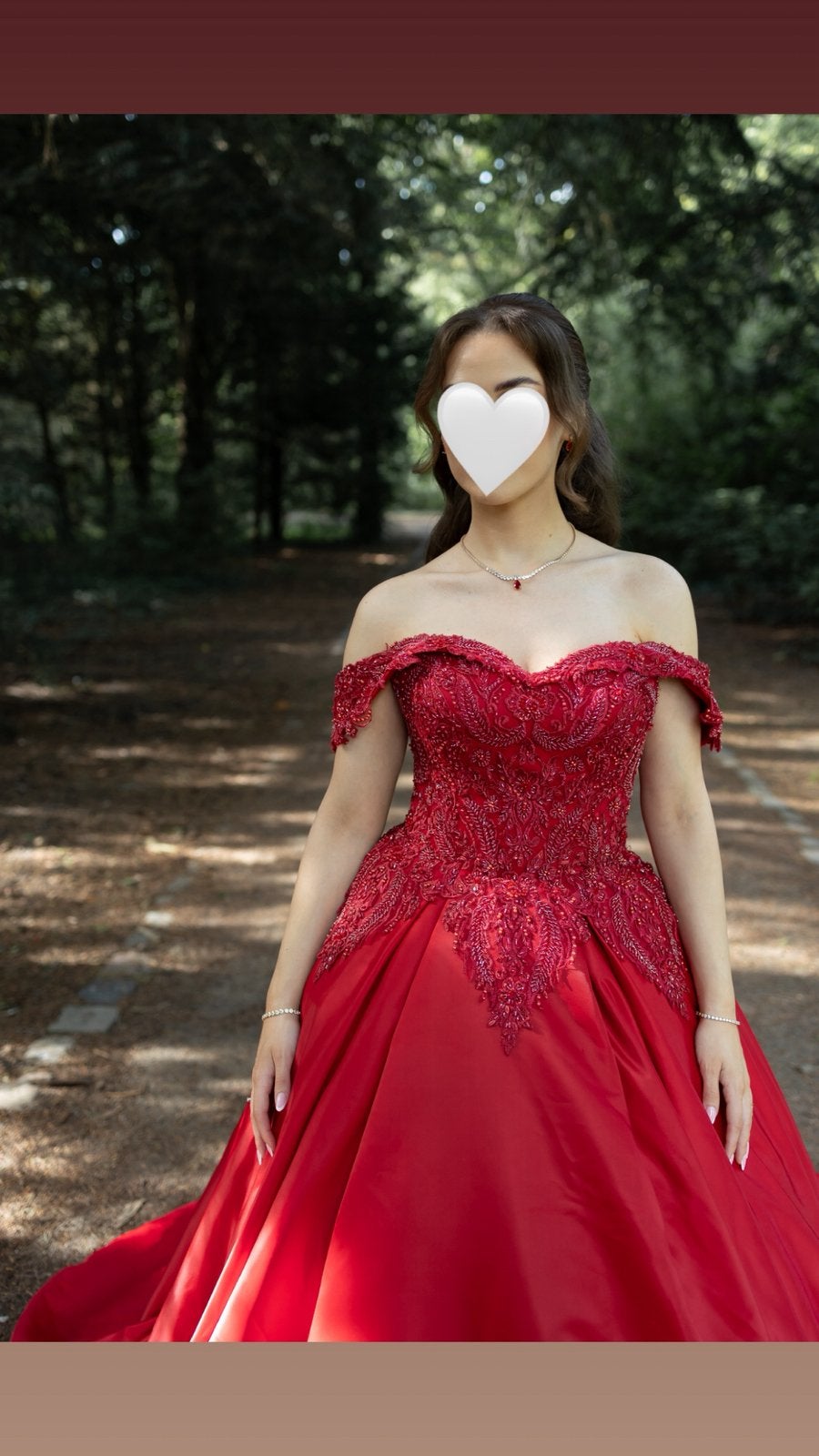 Henna jurk, Maat 38/40 (M), Ophalen of Verzenden, Zo goed als nieuw, Rood