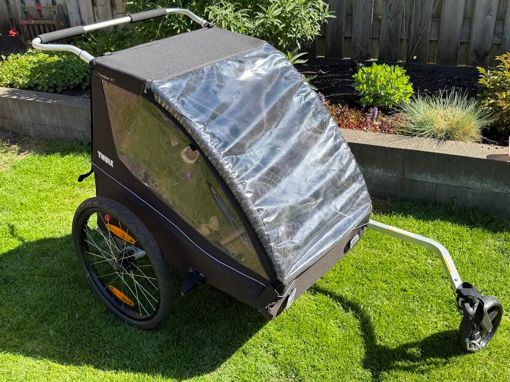 Thule Coaster XT Kinderkar/Fietskar - Zo goed als nieuw, Ophalen, Ok, Opvouwbaar, Zo goed als nieuw