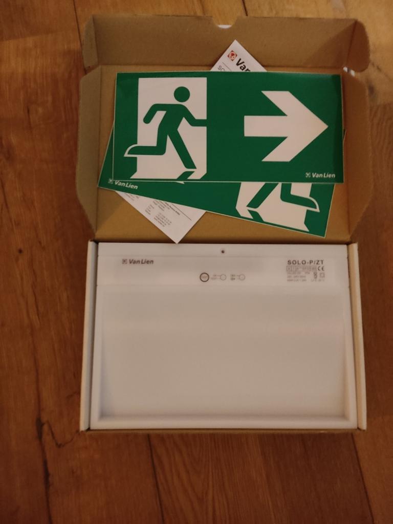 Van Lien SOLO-P/ZT Nood/vluchtweg verlichting, Ophalen of Verzenden, Nieuw, Detector, Sensor of Melder, Overige soorten