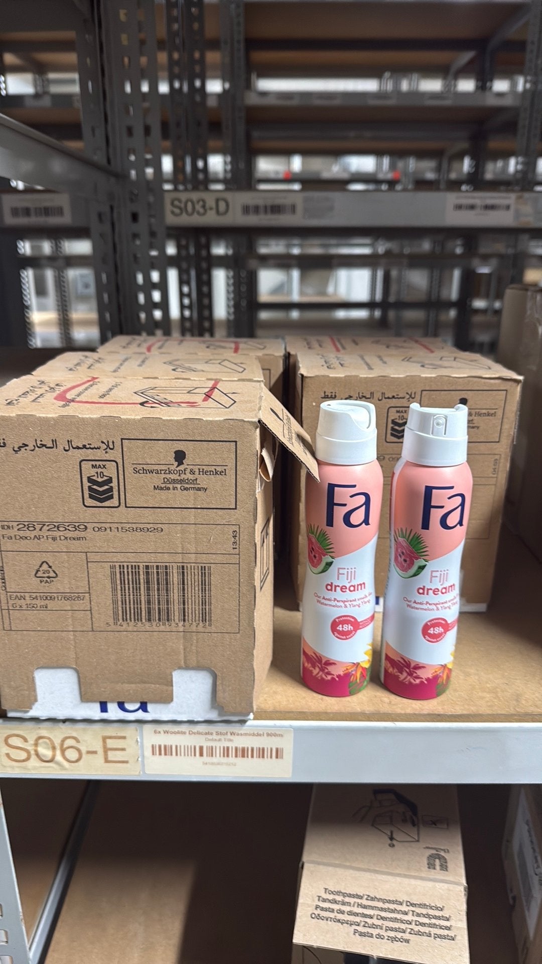 Fa deodorant fiji dream 30stuks, Ophalen of Verzenden, Nieuw, Deodorant of Bodyspray