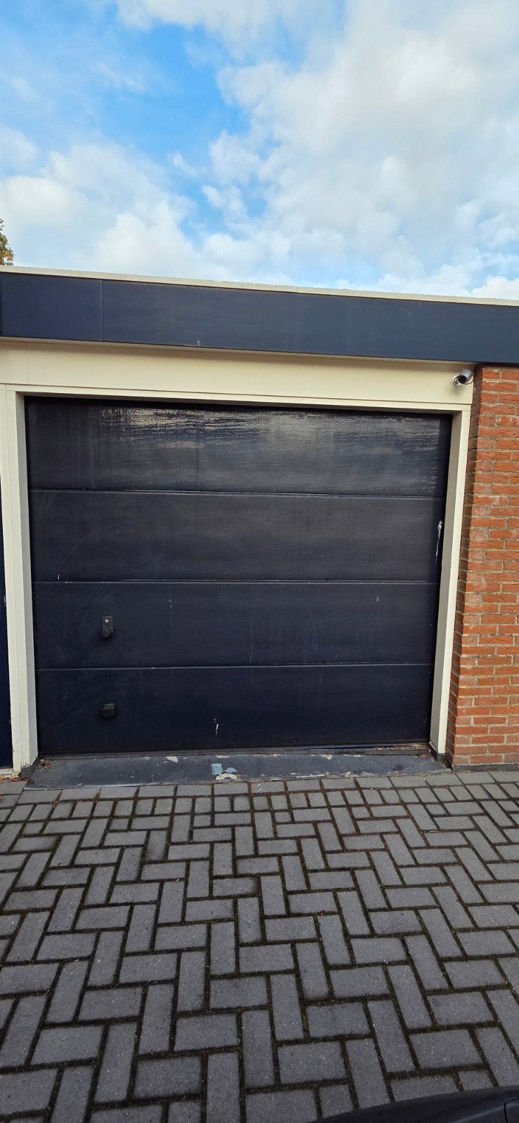 Hormann garagedeur met elektrische opener