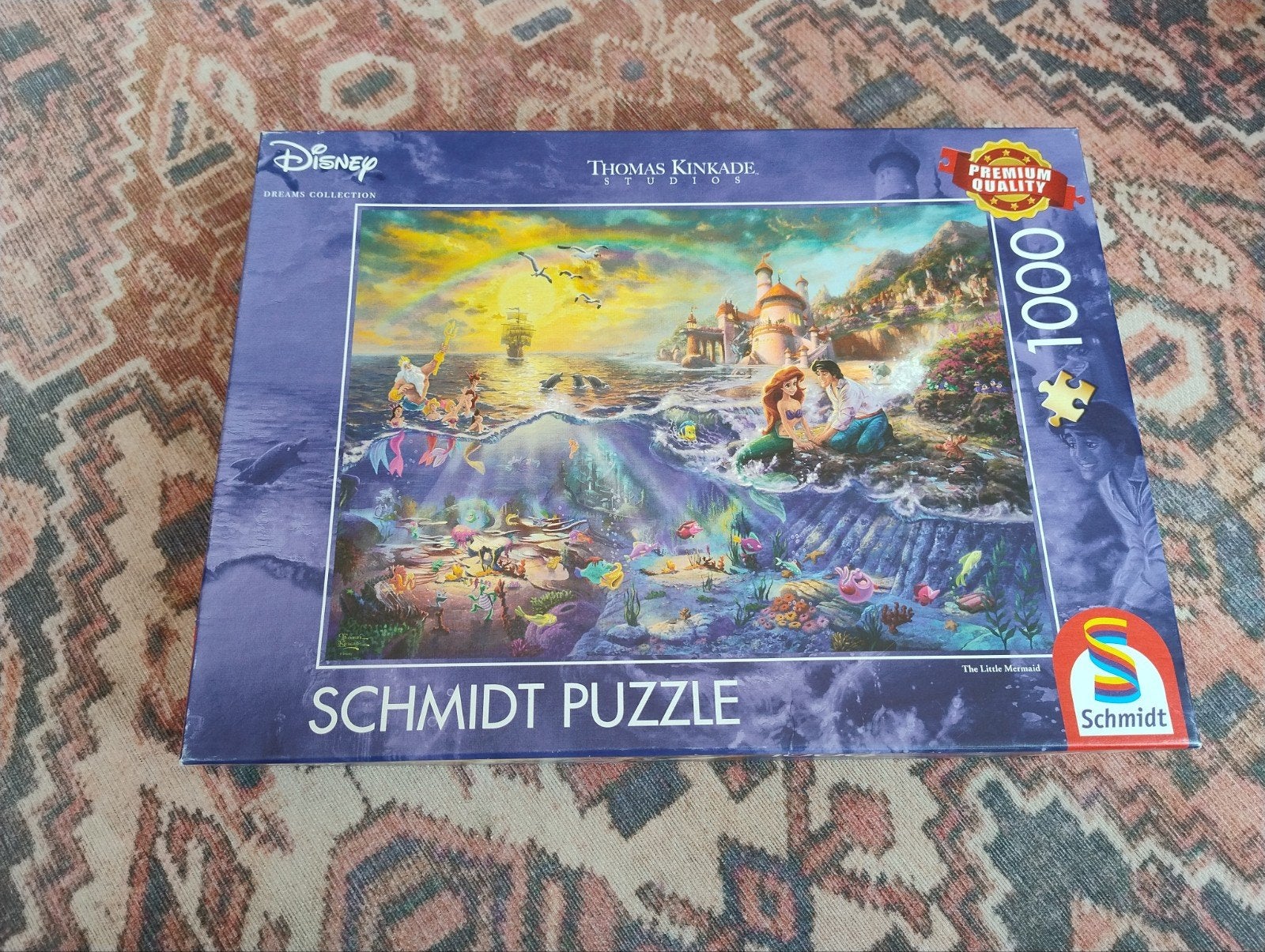 Disney puzzel Ariel. 1000 stukjes., Ophalen, 500 t/m 1500 stukjes, Zo goed als nieuw, Legpuzzel