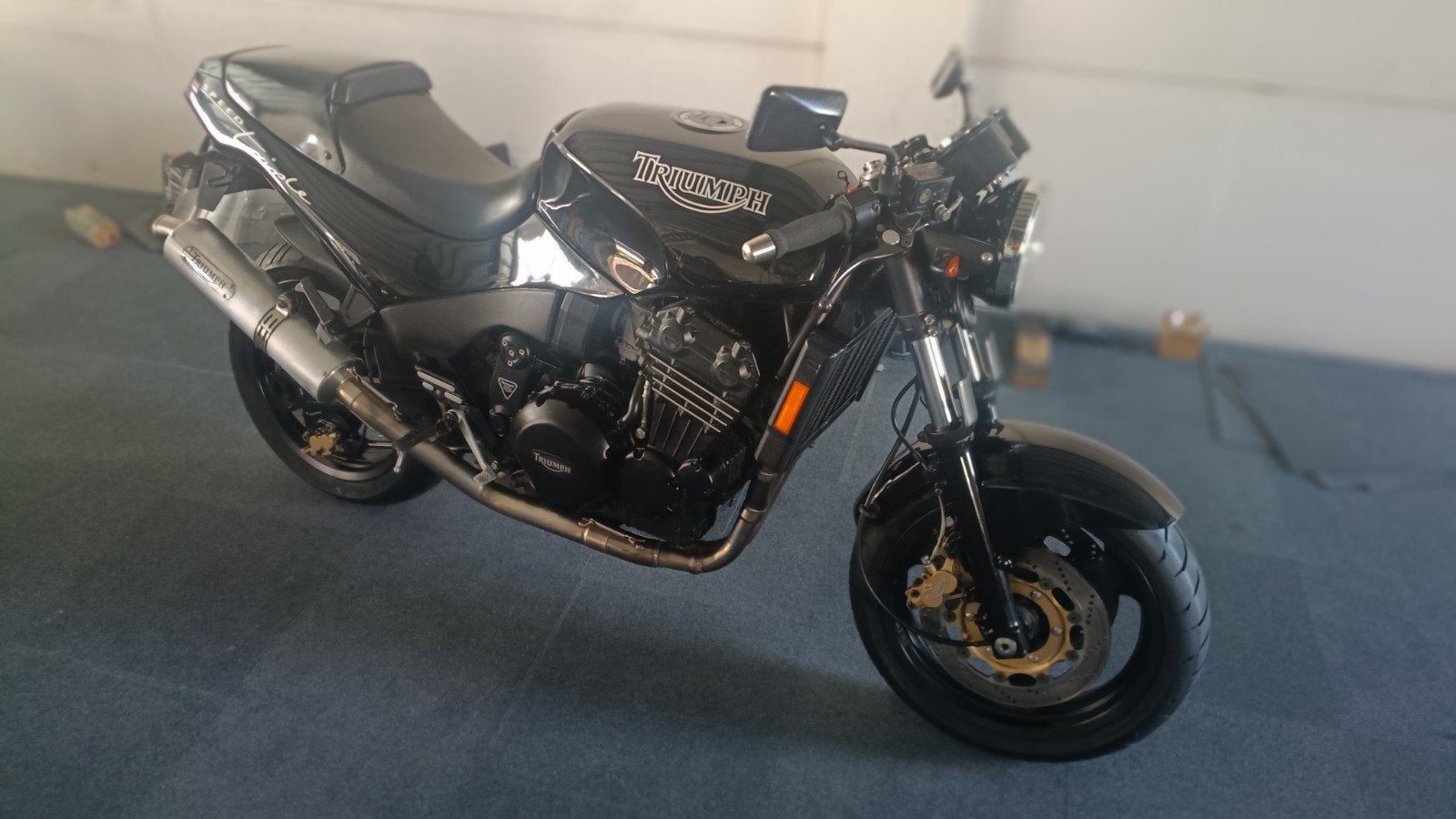 Triumph Speed Triple 900  1996 met zeer lage km st, Motoren, Sportuitlaat, Motorrijbewijs A, Gebruikt, 3 cilinders