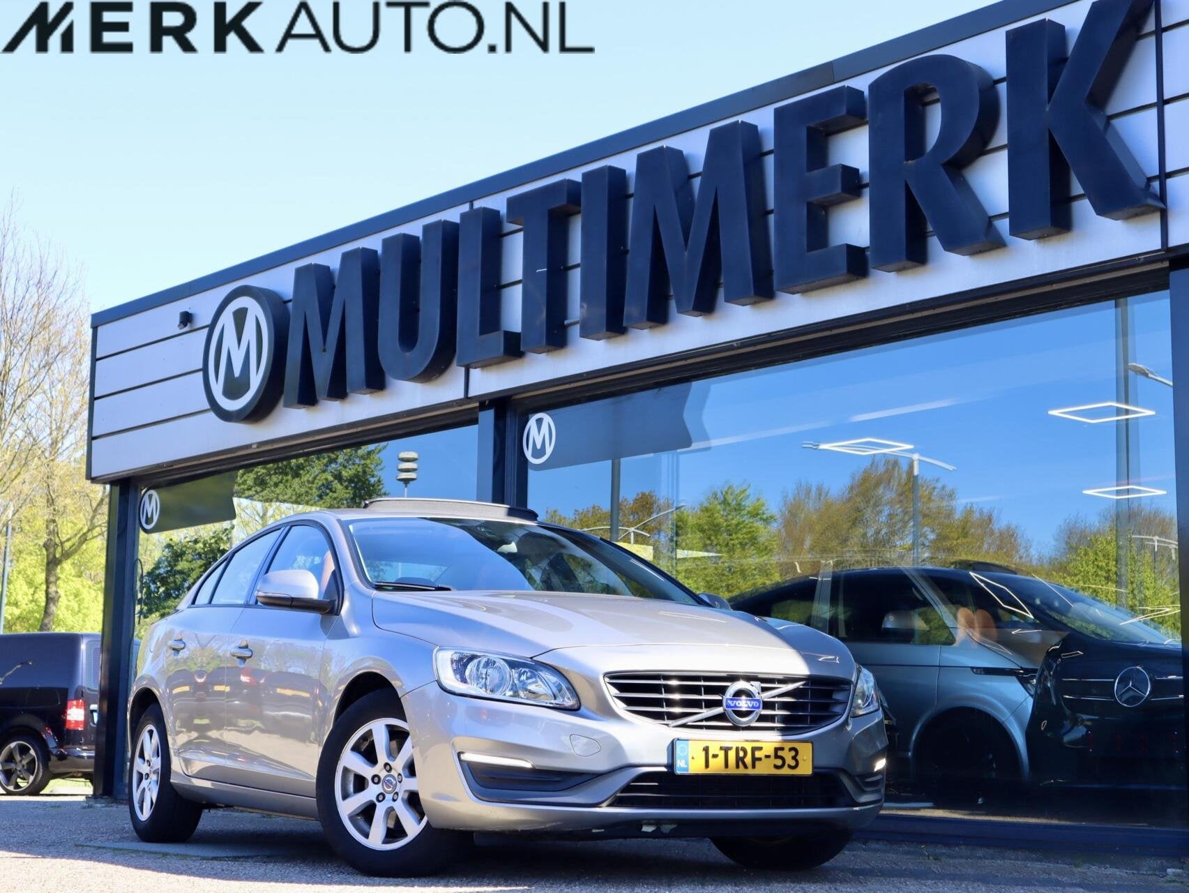 Volvo S60 1.6 T3 Leder, Schuifdak, 1e Eigenaar! met Nap!, Voorwielaandrijving, Gebruikt, 4 cilinders, 150 pk
