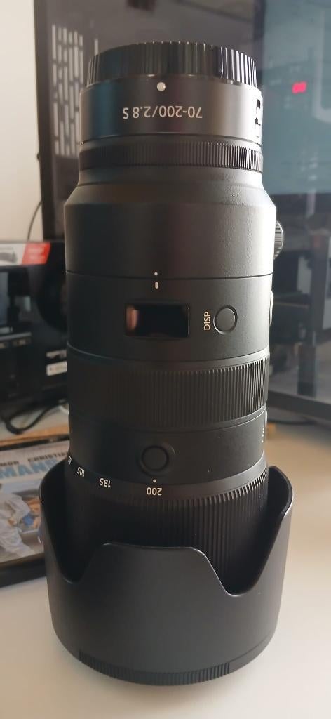 Nikkor 70-200/2.8 S Nikon Z, Ophalen, Zo goed als nieuw, Telelens