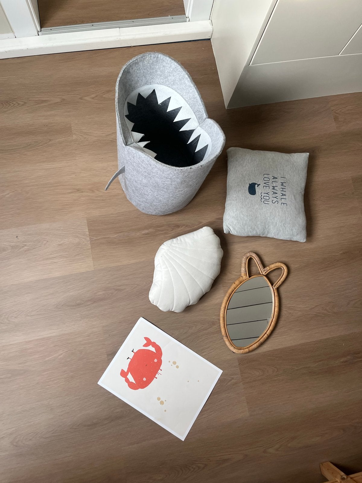 Kinderkamer decoratie zee/zeedieren thema, Gebruikt, Overige merken, Ophalen of Verzenden, Wanddecoratie