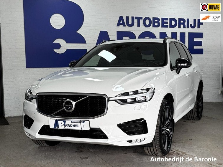 Volvo XC60 2.0 T5 AWD R-Design, Gebruikt, 4 cilinders, Wit, Leder