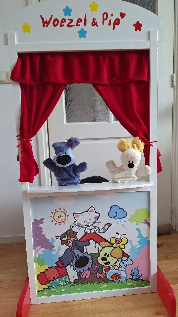 De poppenkast van woezel en pip, Kinderen en Baby's, Ophalen, Gebruikt, Overige typen