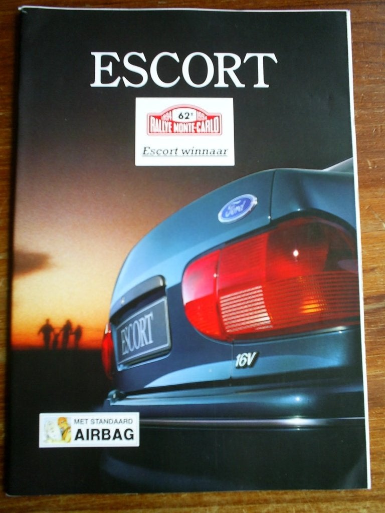Ford Escort [ Winnaar Rallye Monte Carlo ] o.a. RS 2000, Verzenden, Zo goed als nieuw, Ford