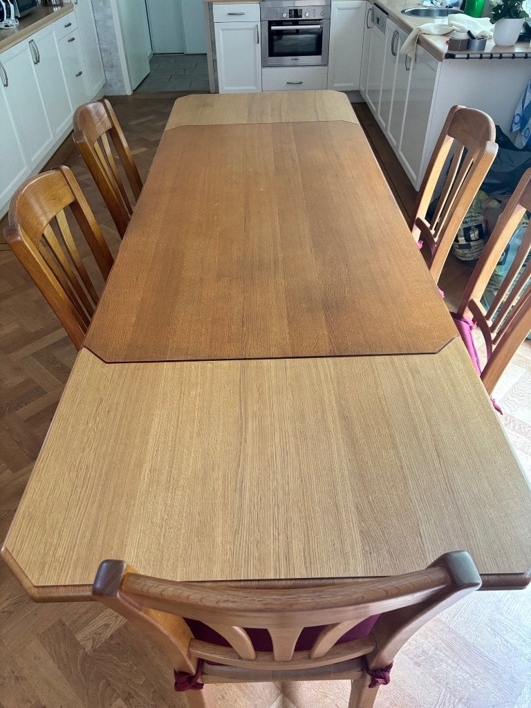 Eettafel, Ophalen, Gebruikt, 200 cm of meer, 50 tot 100 cm