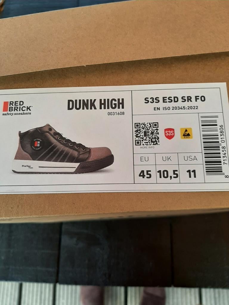Werkschoenen redbrick, Ophalen of Verzenden, Nieuw