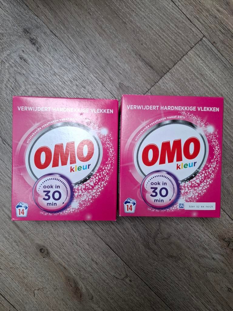 2 pakken Omo kleur waspoeder, Ophalen of Verzenden, Overige typen