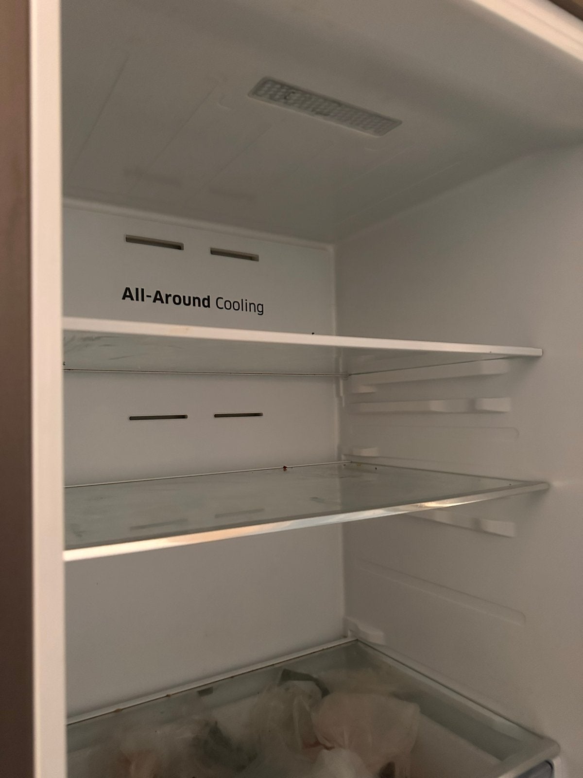 Samsung Koelkast met vriesvak - Zilver, Witgoed en Apparatuur, Koelkasten en IJskasten, Gebruikt, 200 liter of meer, 60 cm of meer