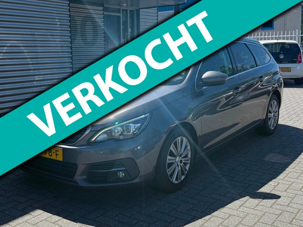 Peugeot 308 SW 1.5 BlueHDi Blue Lease Premium |ex bpm, Auto's, Peugeot, Bedrijf, Te koop, ABS, Achteruitrijcamera, Airbags, Airconditioning