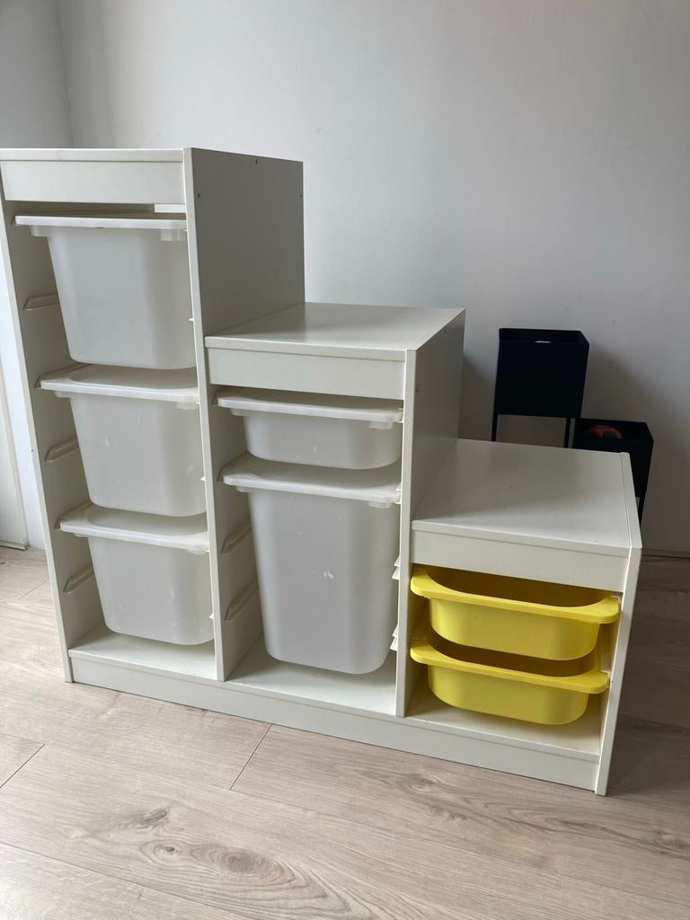 IKEA TROFAST Opbergcombinatie met bakken, Ophalen, Zo goed als nieuw, Kast