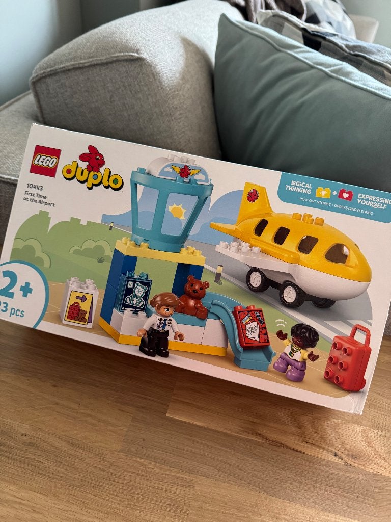 Lego duplo vliegtuig, Ophalen, Zo goed als nieuw, Compleet, Duplo