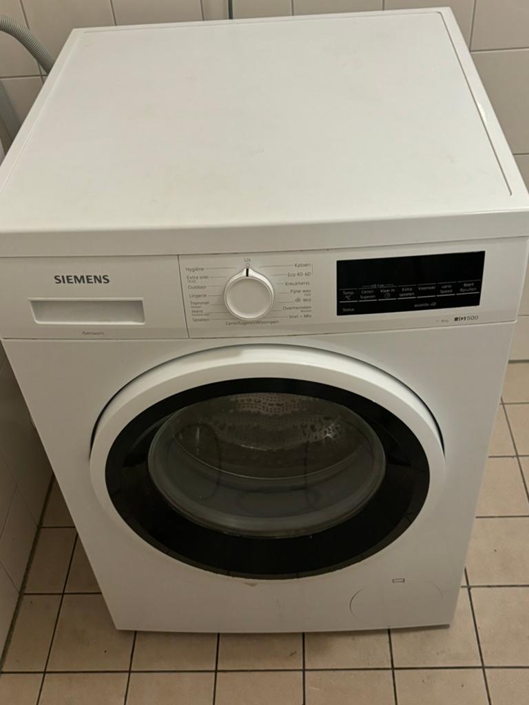 Wasmachine Siemens WU14UT20NL, Ophalen of Verzenden, Zo goed als nieuw, 1200 tot 1600 toeren, 85 tot 90 cm