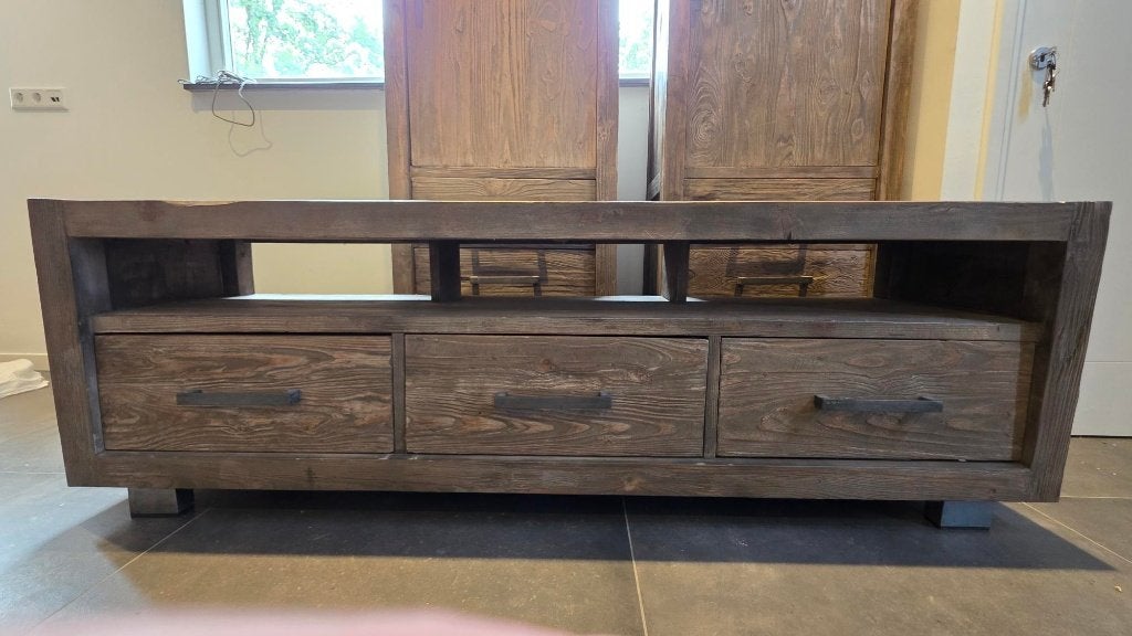 Alesio meubels Pronto 2 Hoge kast, 1 Tv meubel, 1 Salontafel, Ophalen