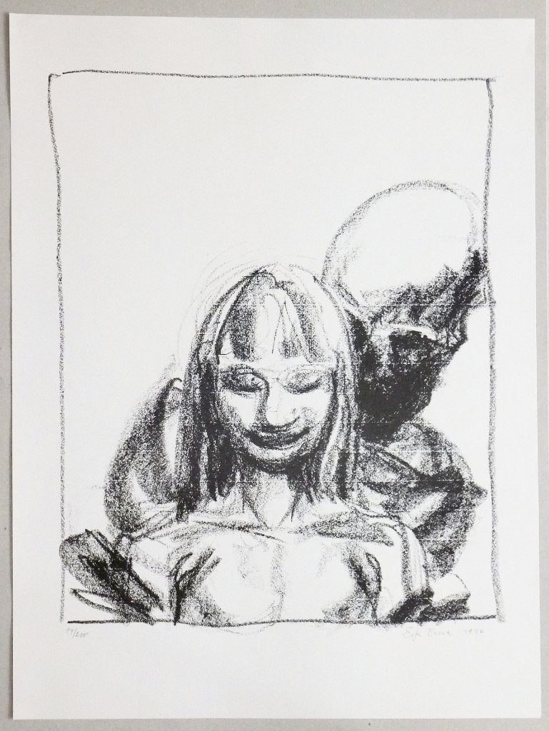 Zeven handgesigneerde litho's Dood & Leven - Sofie Busch, Antiek en Kunst, Portret en Figuren, Origineel, Ophalen of Verzenden