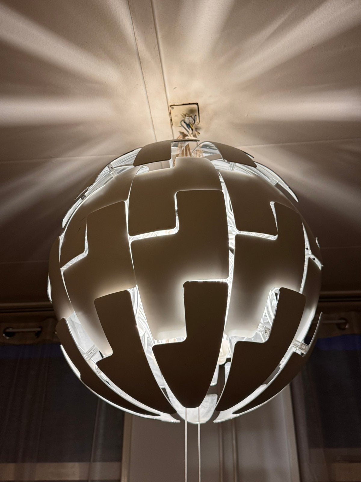 Ikea ps lamp, Ophalen, Kunststof, E27 (groot), Zo goed als nieuw