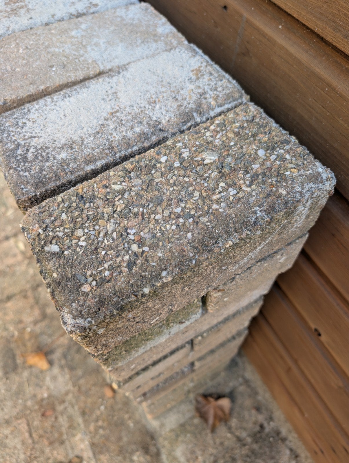 90stuks gewone straat stenen 210x100x70mm, Ophalen, Gebruikt, Klinkers, Minder dan 5 m²