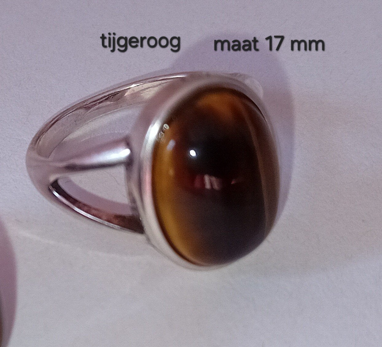 Edelsteen ringen, Overige kleuren, Verzenden, Nieuw, 17 tot 18