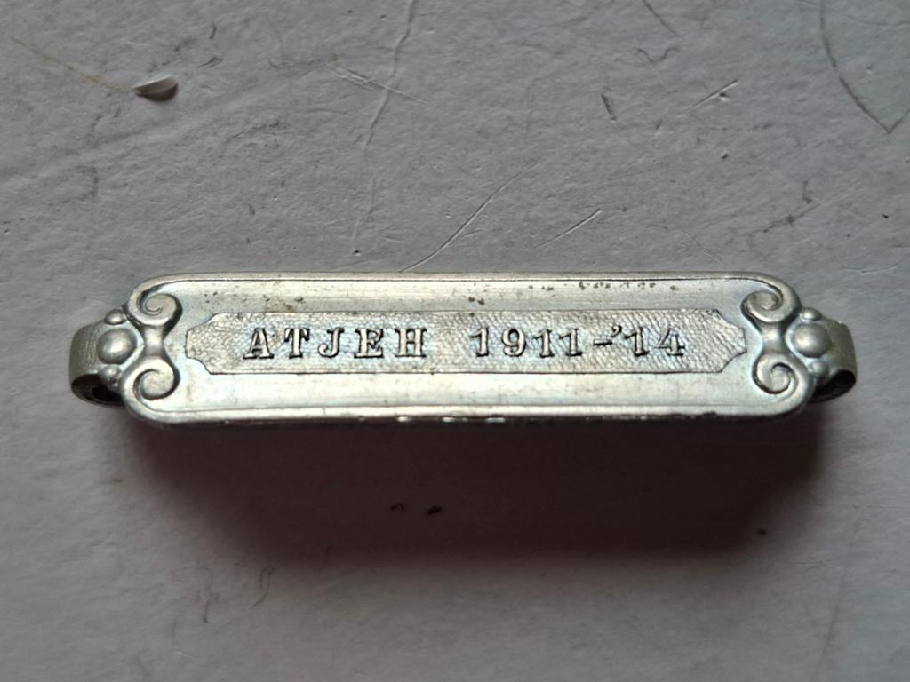 Gesp expeditiekruis atjeh 1911-'14, Ophalen of Verzenden, Landmacht, Nederland, Embleem of Badge
