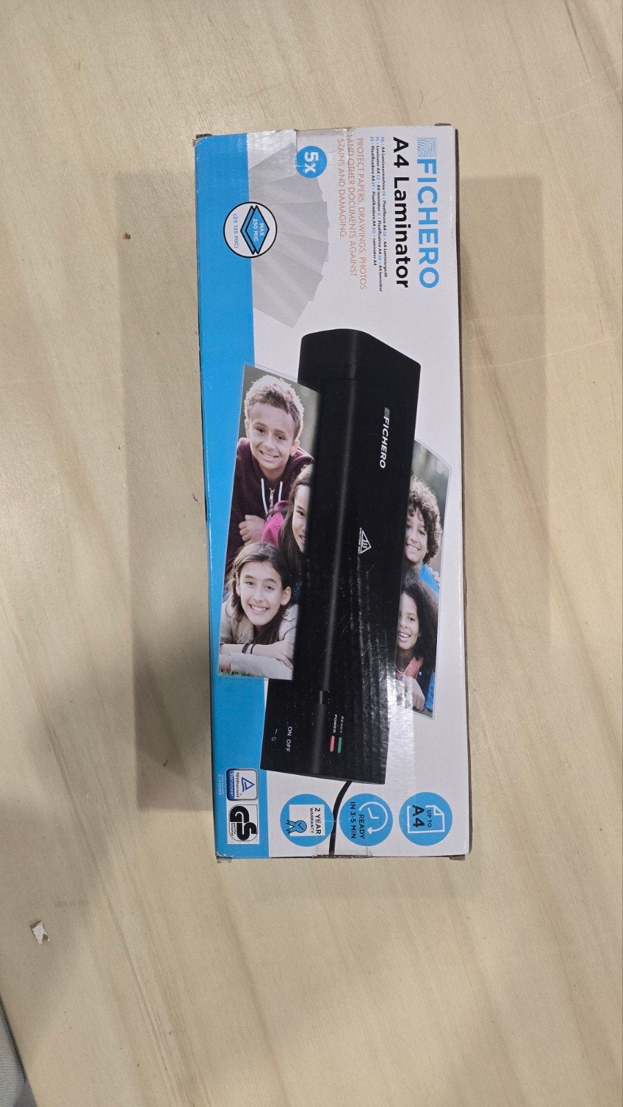 Fichero A4 Laminator - Nieuw in verpakking, Ophalen of Verzenden