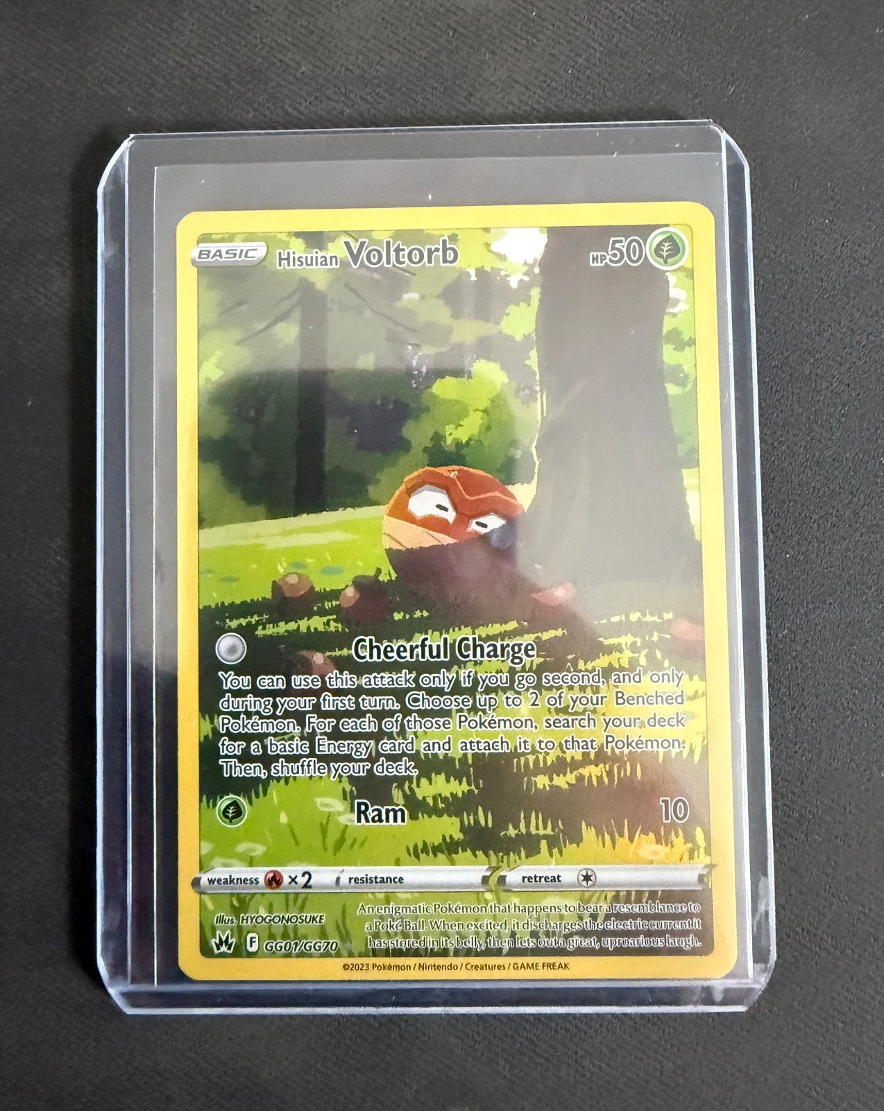 Hisuian Voltorb #GG/GG70, Ophalen of Verzenden, Zo goed als nieuw