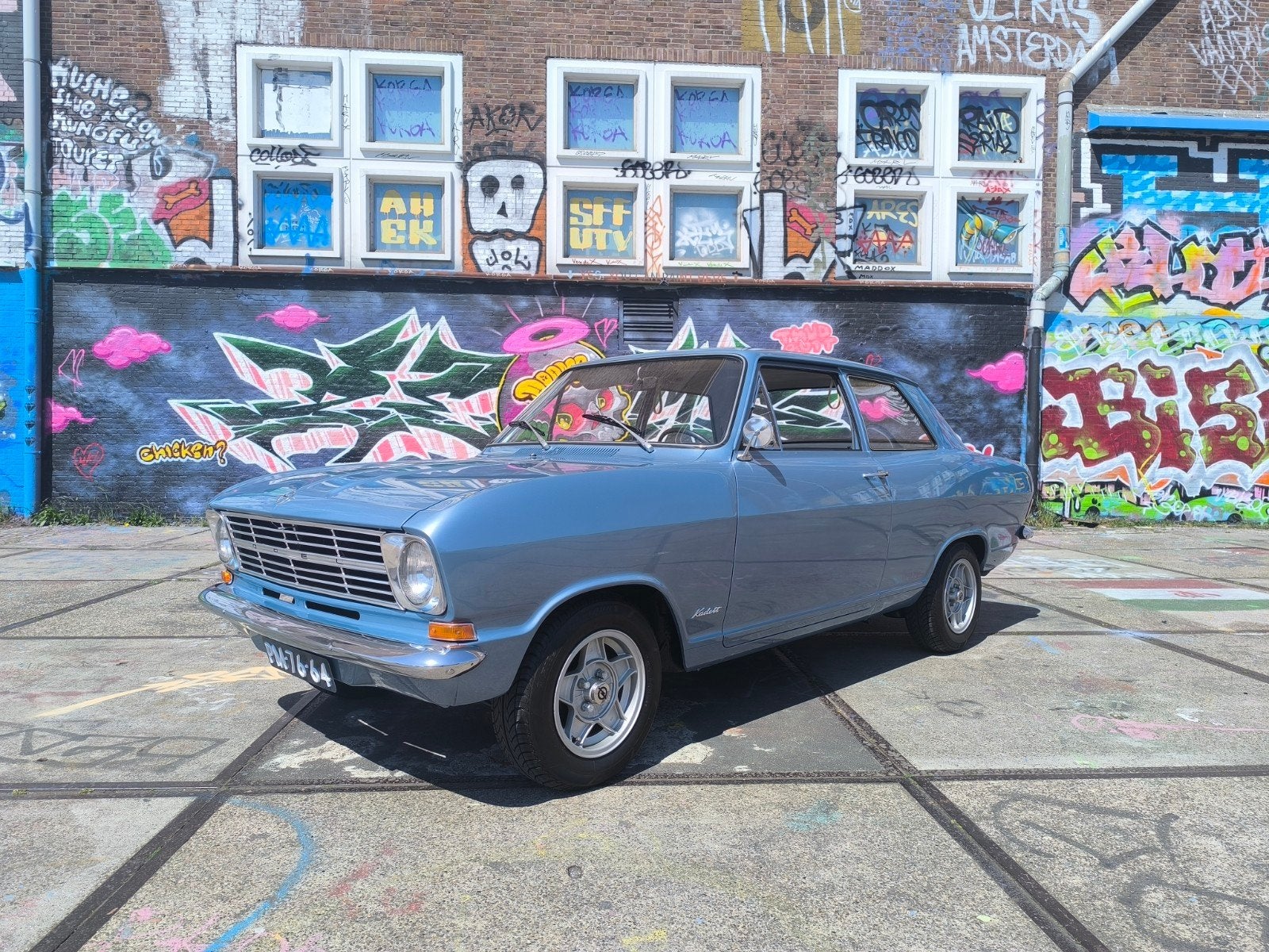 Opel kadett 1968 Oldtimer, Auto's, 1078 cc, Kadett, Blauw, Handgeschakeld