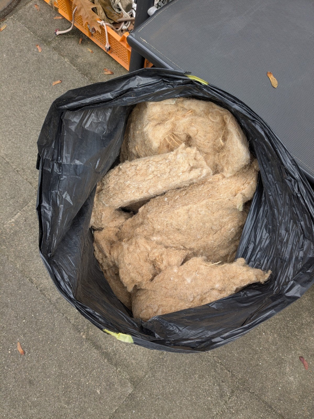 Isovlas zak vol, Overige materialen, Zo goed als nieuw, Minder dan 5 m², Ophalen