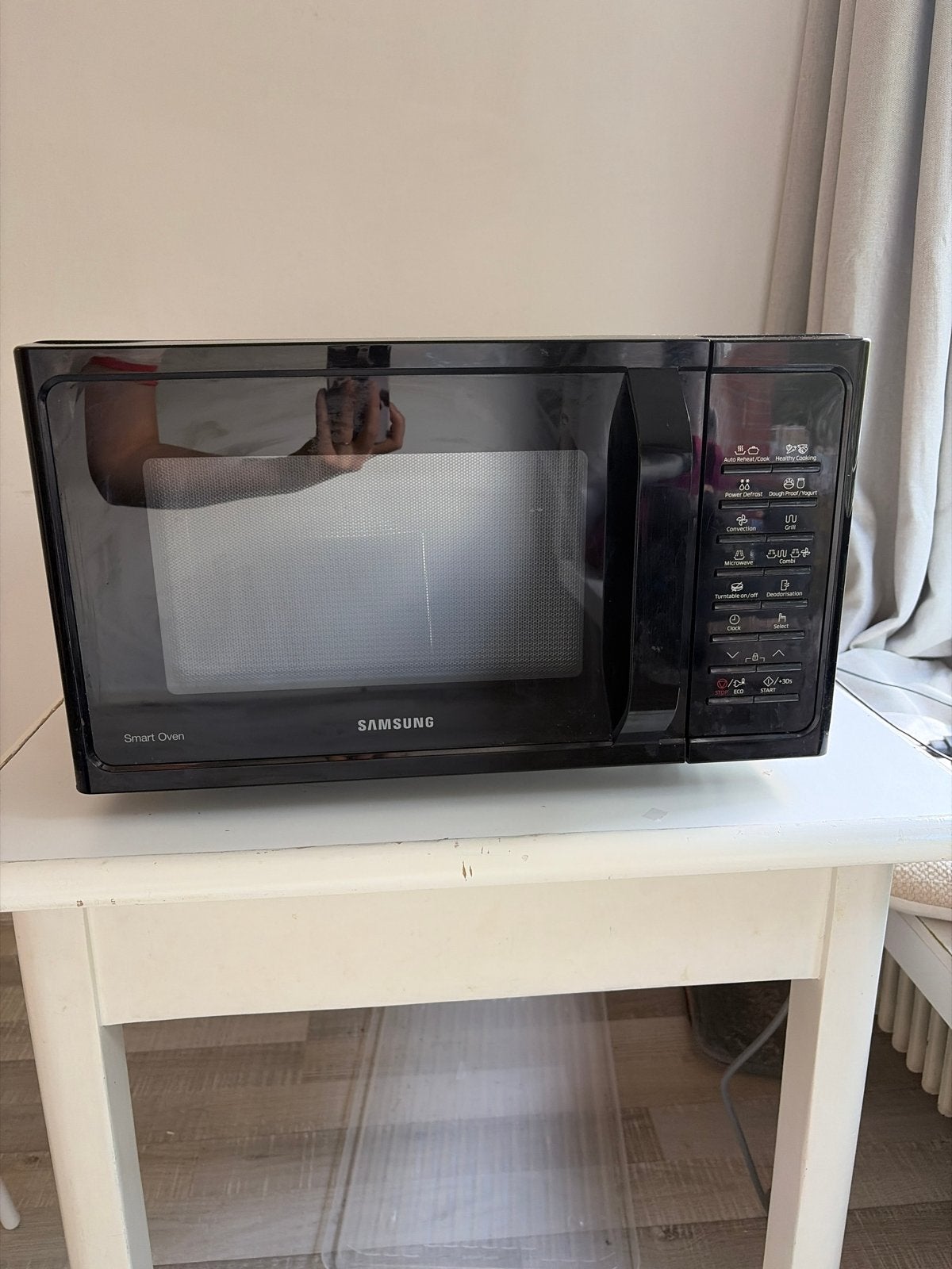 Samsung Smart Oven Combimagnetron - Zwart, Ophalen, Combimagnetron, Grill, Zo goed als nieuw