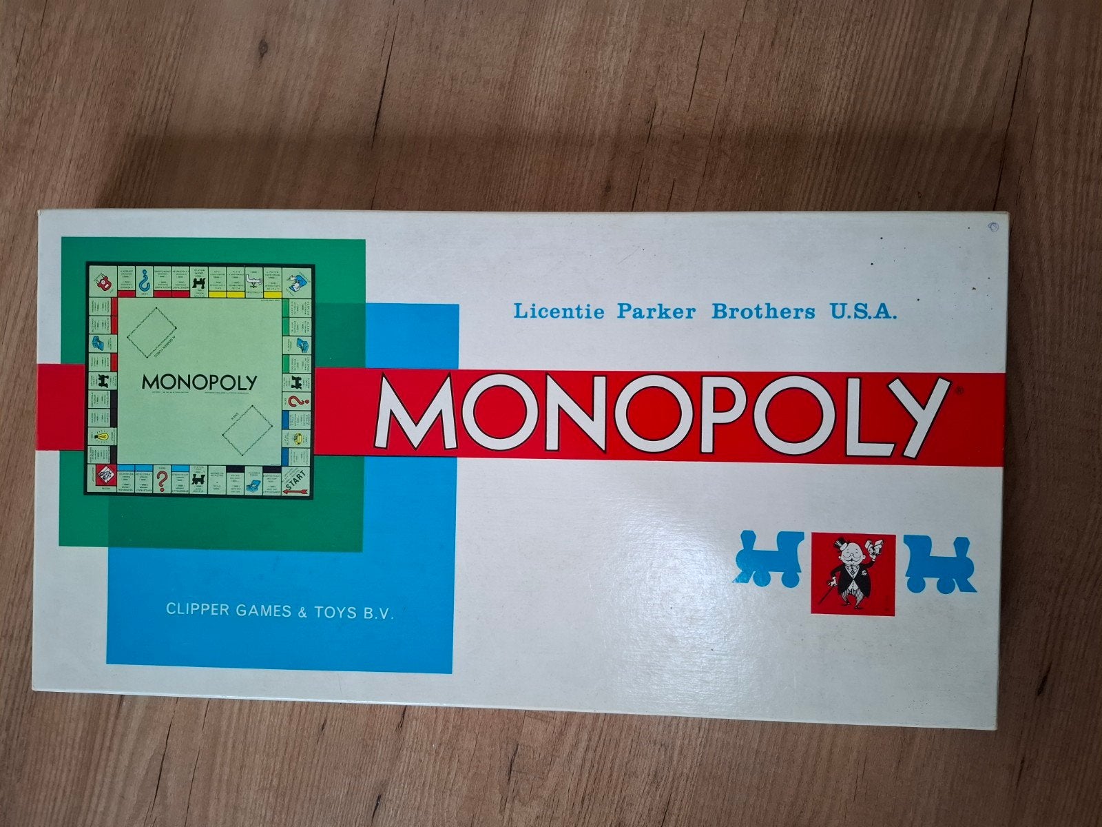 Monopoly Bordspel - Vintage Editie, Vijf spelers of meer, Ophalen of Verzenden, Gebruikt, Clipper Games & Toys B.V.