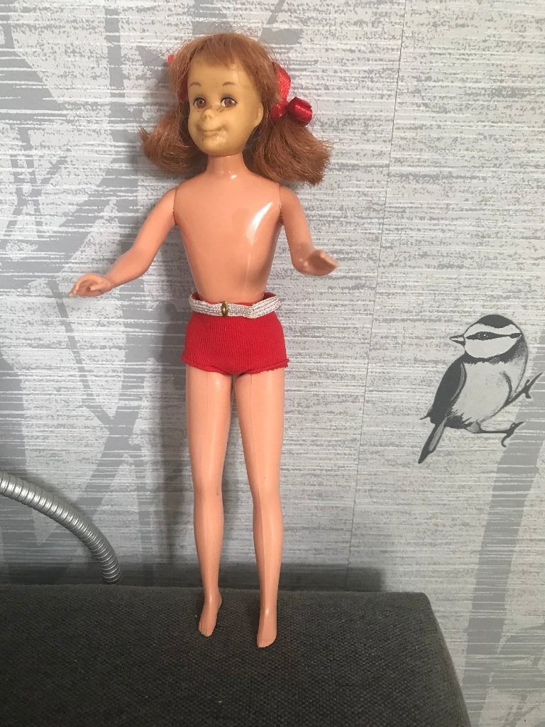 Vintage Barbie Titian Skooter BL, Ophalen of Verzenden, Gebruikt, Fashion Doll