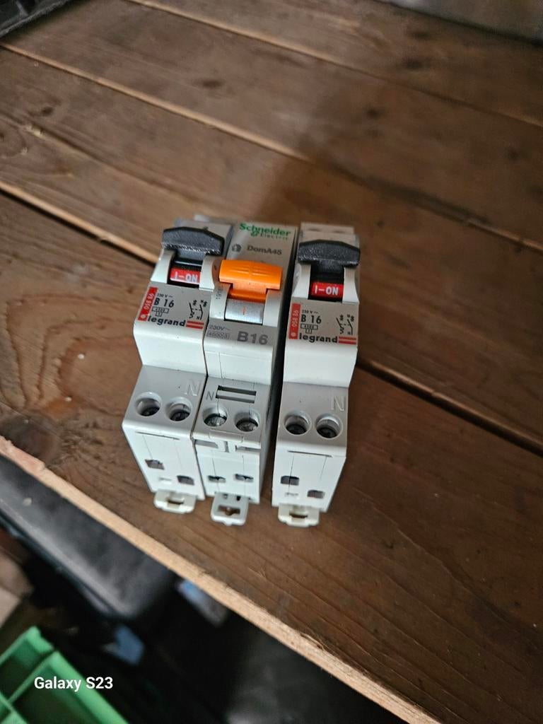 ABB Groepenkast componenten - 3 stuks, Ophalen of Verzenden, Gebruikt, Overige typen