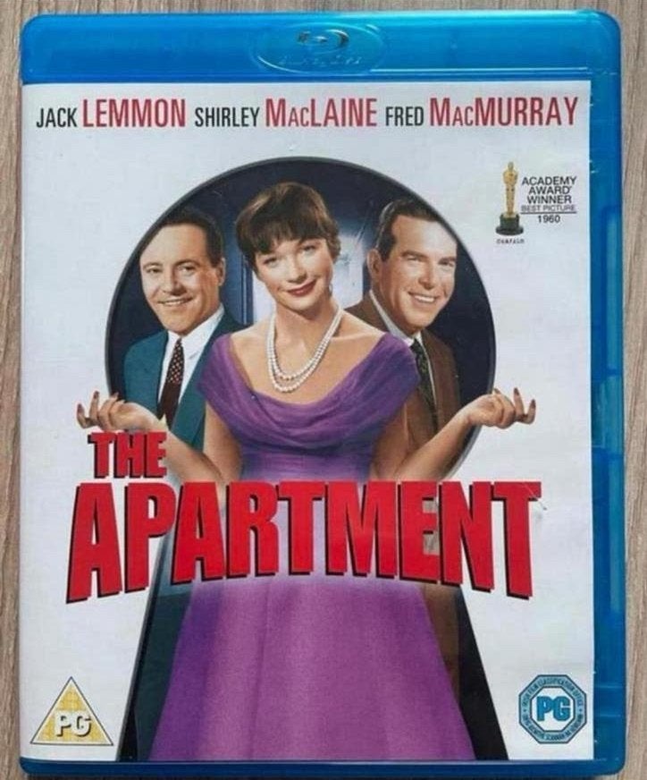 Blu-ray * The Apartment 1960 * Billy Wilder Jack Lemmon * UK, Ophalen of Verzenden, Zo goed als nieuw, Klassiekers