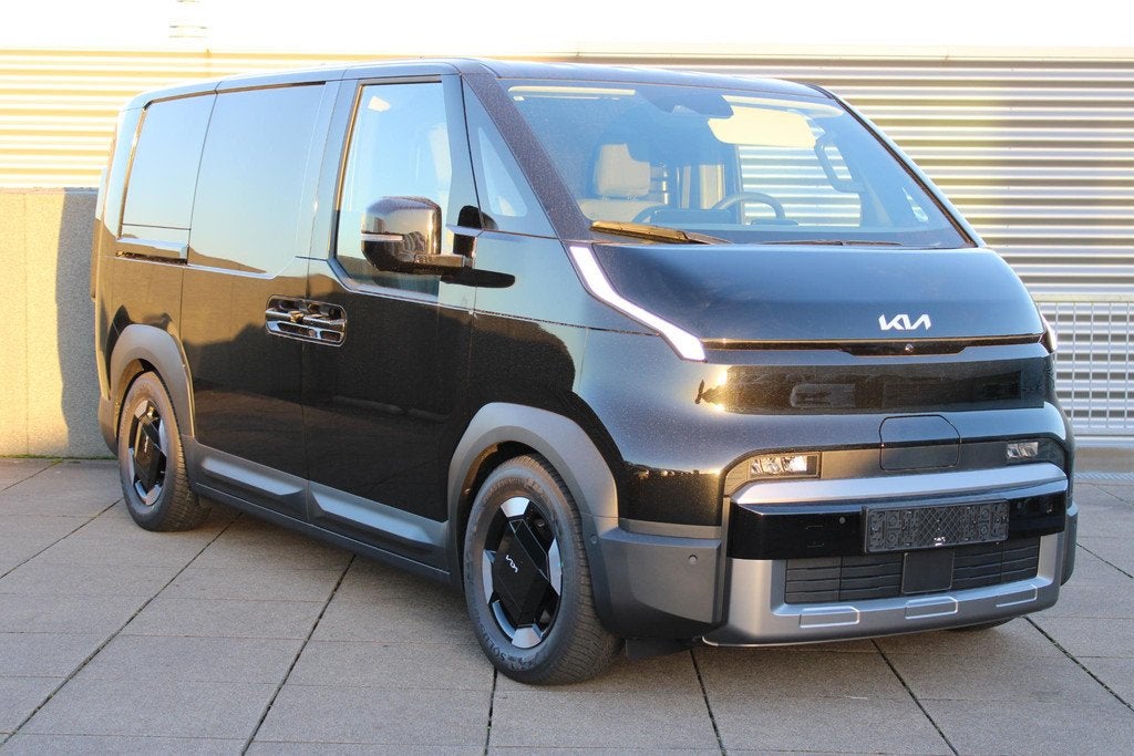 Kia PV5 L2H1 Essential 51.5 kWh Nu leverbaar bij Kooijman IJ, Stof, Kia, Zwart, Zwart